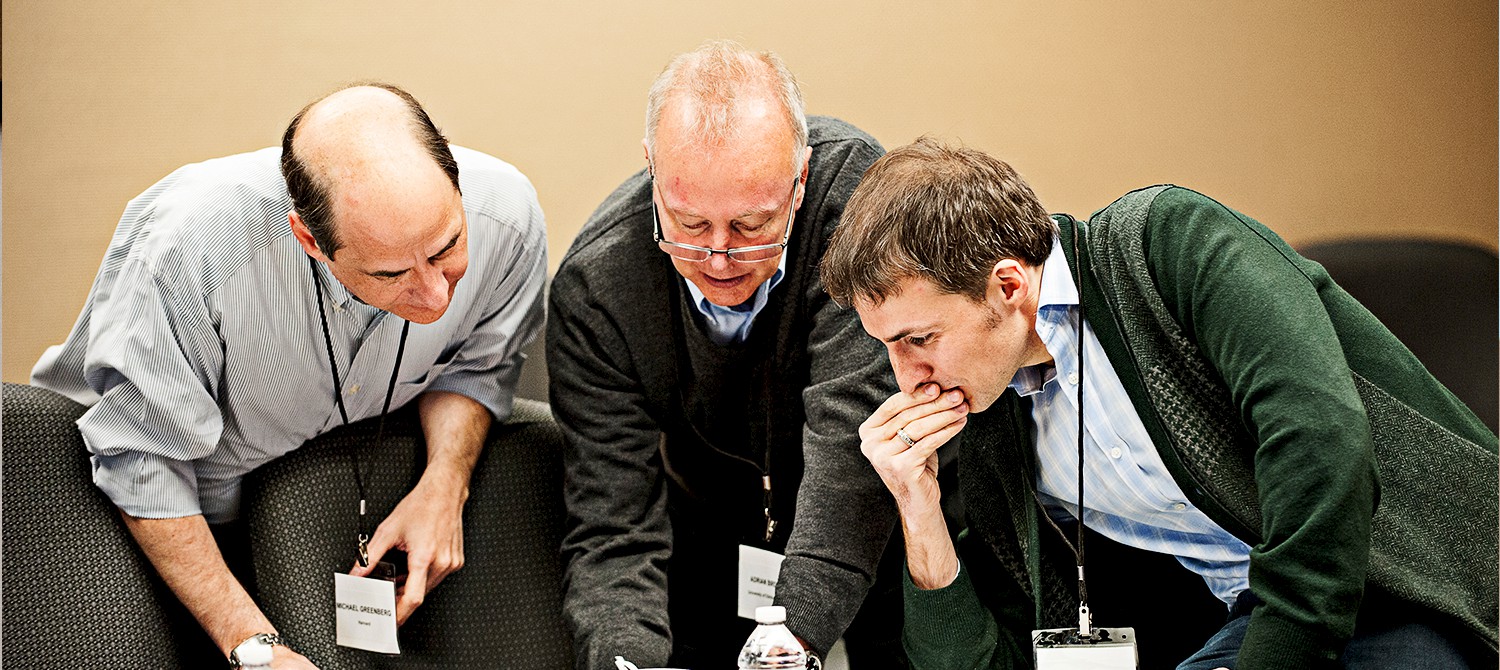 Michael Greenberg, Adrian Bird and Skirmantas Kriaucionis